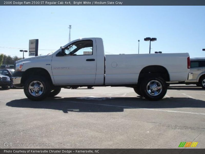 Bright White / Medium Slate Gray 2006 Dodge Ram 2500 ST Regular Cab 4x4