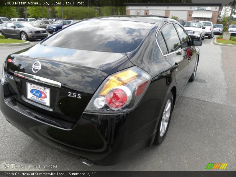Super Black / Frost 2008 Nissan Altima 2.5 S