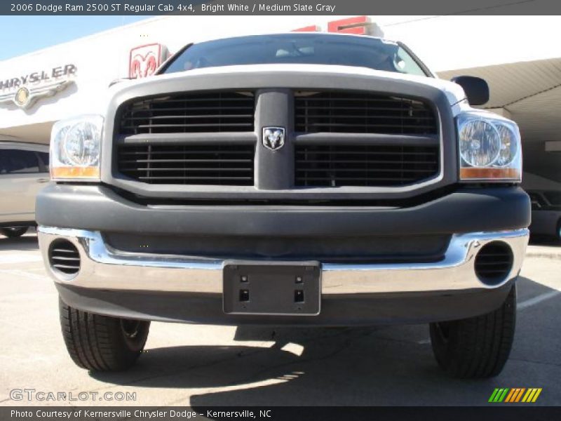 Bright White / Medium Slate Gray 2006 Dodge Ram 2500 ST Regular Cab 4x4