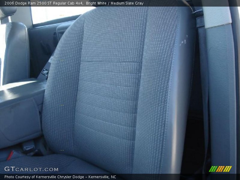 Bright White / Medium Slate Gray 2006 Dodge Ram 2500 ST Regular Cab 4x4