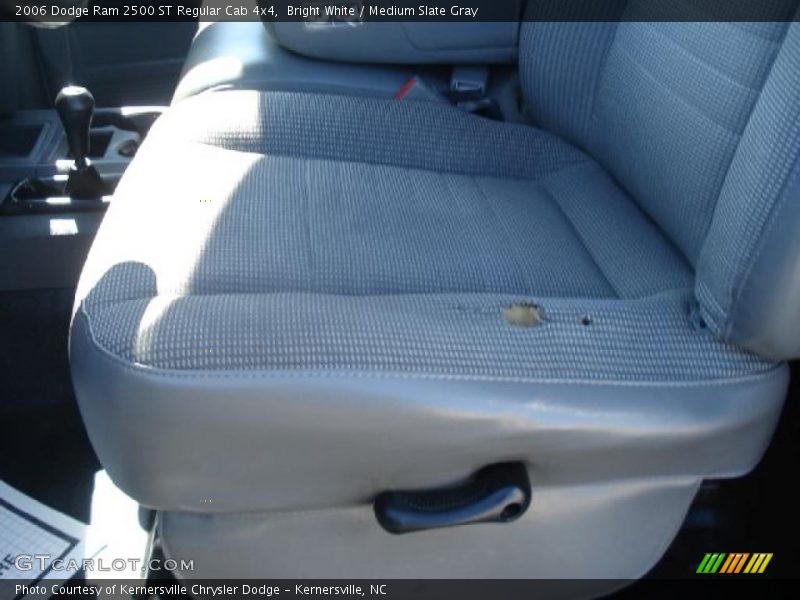 Bright White / Medium Slate Gray 2006 Dodge Ram 2500 ST Regular Cab 4x4
