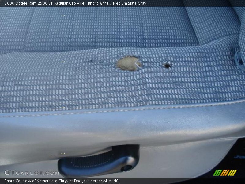 Bright White / Medium Slate Gray 2006 Dodge Ram 2500 ST Regular Cab 4x4