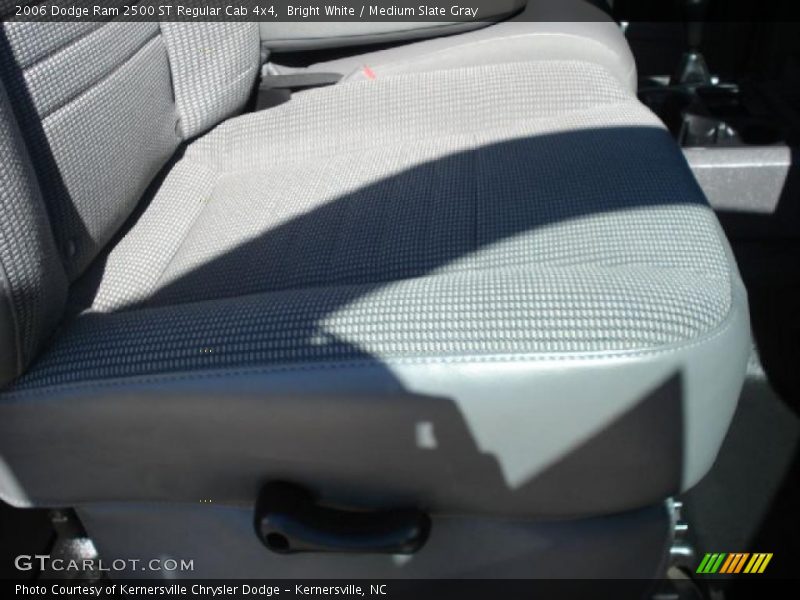 Bright White / Medium Slate Gray 2006 Dodge Ram 2500 ST Regular Cab 4x4