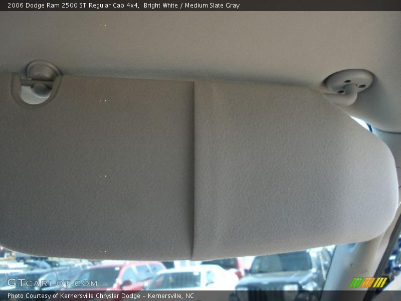 Bright White / Medium Slate Gray 2006 Dodge Ram 2500 ST Regular Cab 4x4