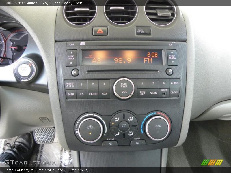 Super Black / Frost 2008 Nissan Altima 2.5 S