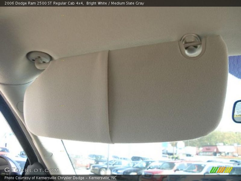 Bright White / Medium Slate Gray 2006 Dodge Ram 2500 ST Regular Cab 4x4