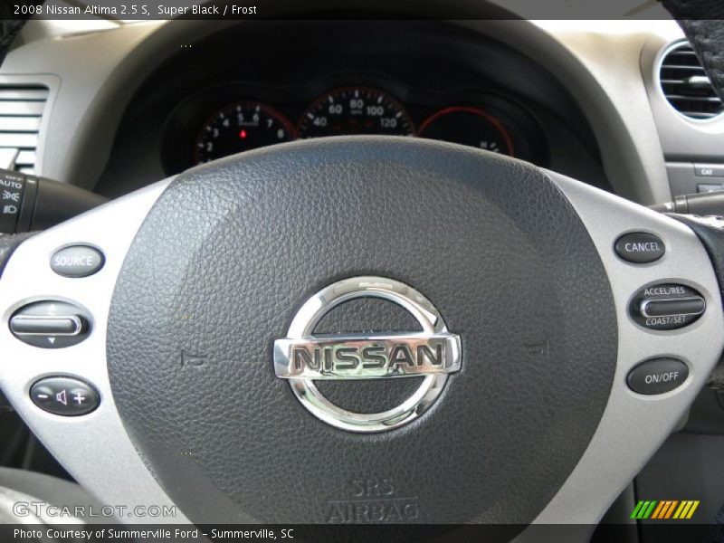 Super Black / Frost 2008 Nissan Altima 2.5 S