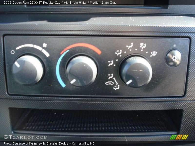 Bright White / Medium Slate Gray 2006 Dodge Ram 2500 ST Regular Cab 4x4