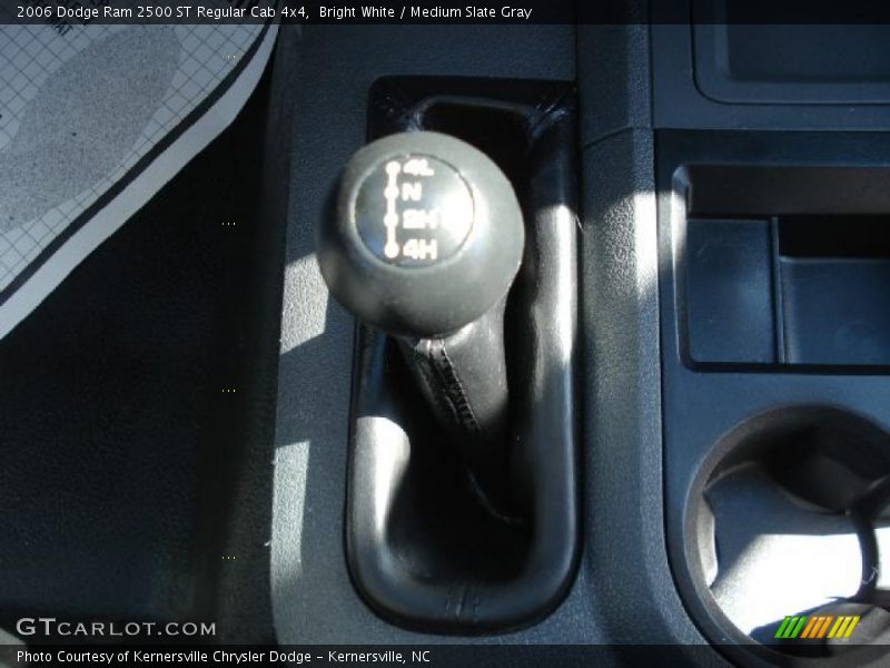 Bright White / Medium Slate Gray 2006 Dodge Ram 2500 ST Regular Cab 4x4