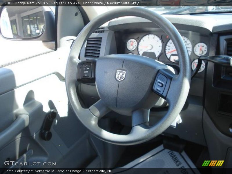Bright White / Medium Slate Gray 2006 Dodge Ram 2500 ST Regular Cab 4x4