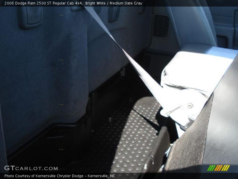 Bright White / Medium Slate Gray 2006 Dodge Ram 2500 ST Regular Cab 4x4