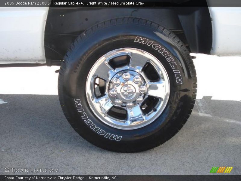 Bright White / Medium Slate Gray 2006 Dodge Ram 2500 ST Regular Cab 4x4
