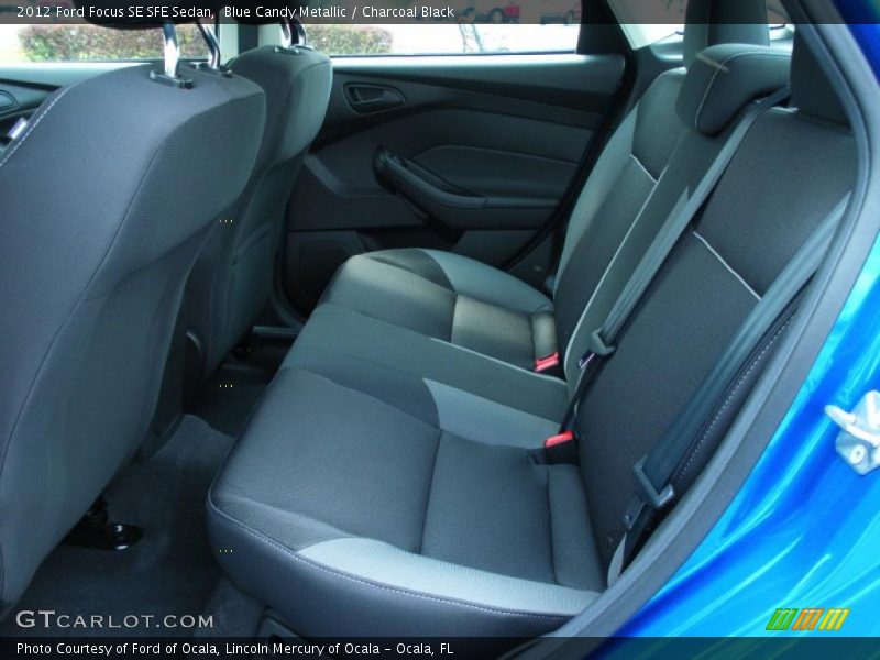 Blue Candy Metallic / Charcoal Black 2012 Ford Focus SE SFE Sedan