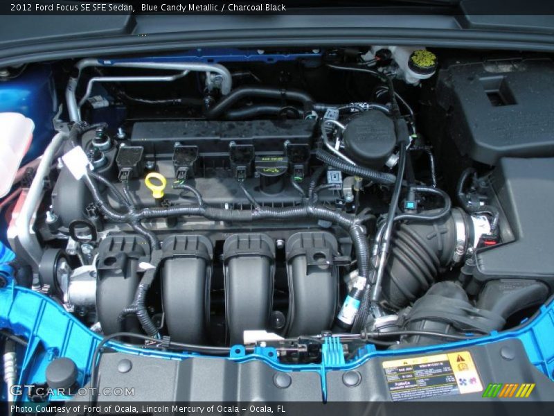  2012 Focus SE SFE Sedan Engine - 2.0 Liter GDI DOHC 16-Valve Ti-VCT 4 Cylinder