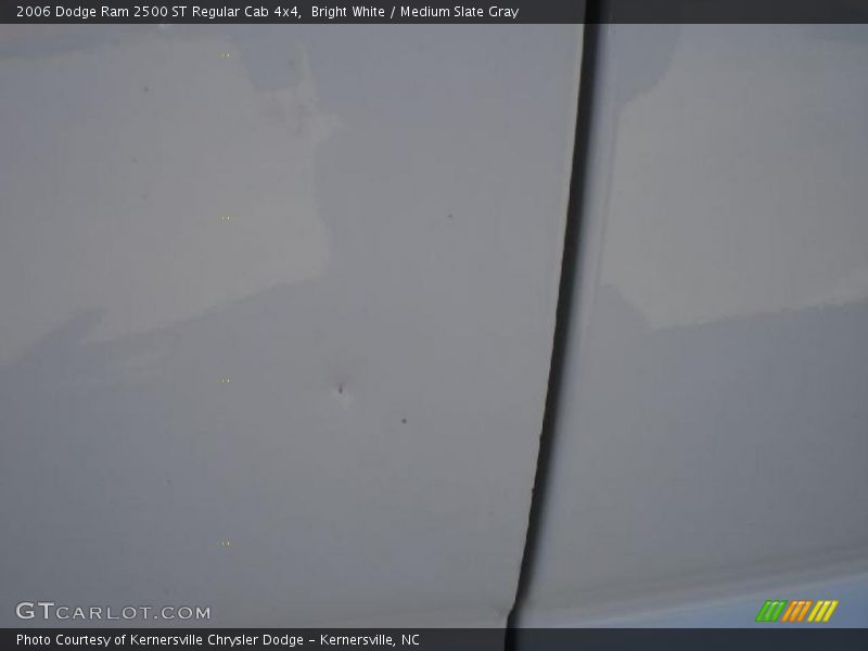 Bright White / Medium Slate Gray 2006 Dodge Ram 2500 ST Regular Cab 4x4