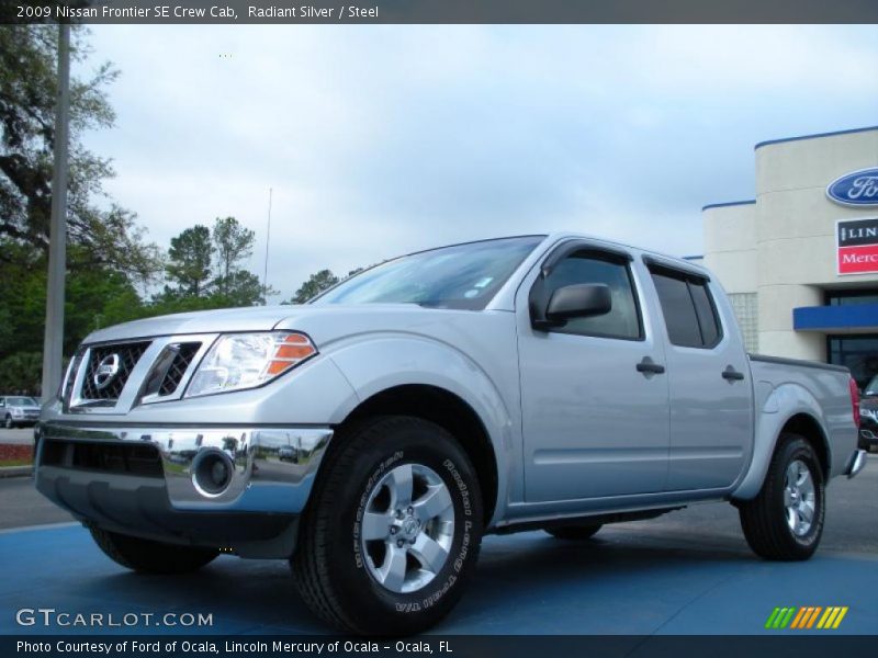 Radiant Silver / Steel 2009 Nissan Frontier SE Crew Cab