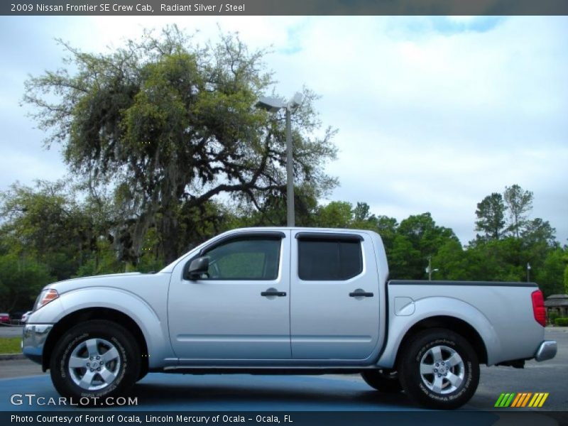 Radiant Silver / Steel 2009 Nissan Frontier SE Crew Cab