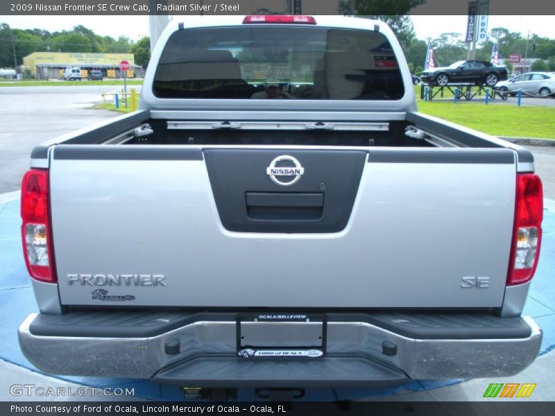 Radiant Silver / Steel 2009 Nissan Frontier SE Crew Cab