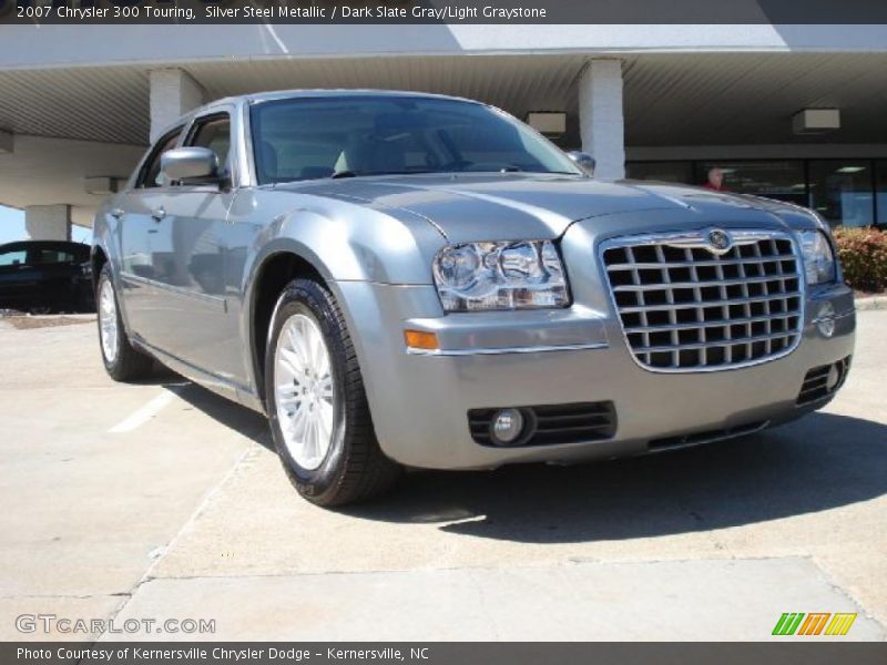 Silver Steel Metallic / Dark Slate Gray/Light Graystone 2007 Chrysler 300 Touring