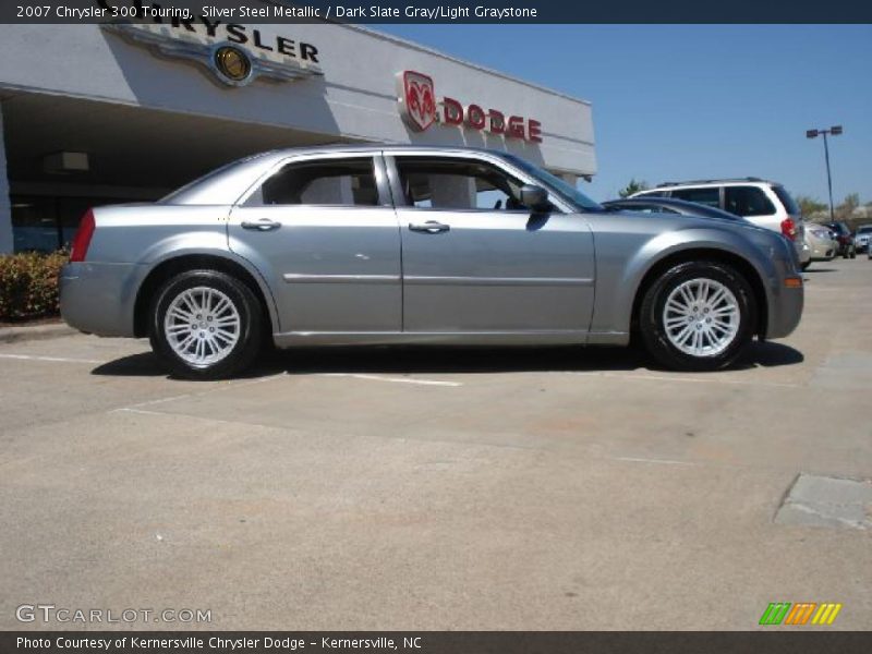 Silver Steel Metallic / Dark Slate Gray/Light Graystone 2007 Chrysler 300 Touring