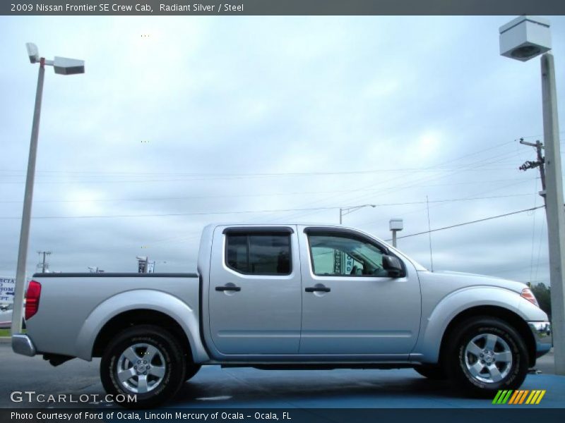 Radiant Silver / Steel 2009 Nissan Frontier SE Crew Cab
