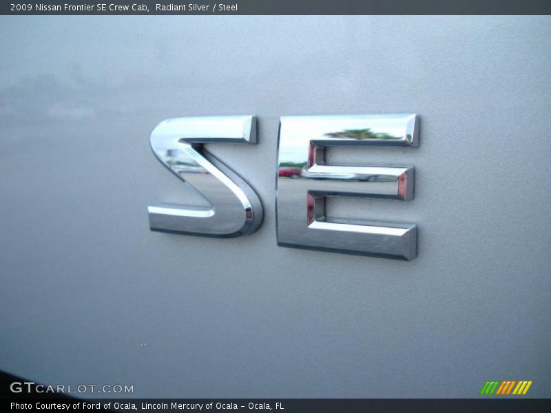 Radiant Silver / Steel 2009 Nissan Frontier SE Crew Cab