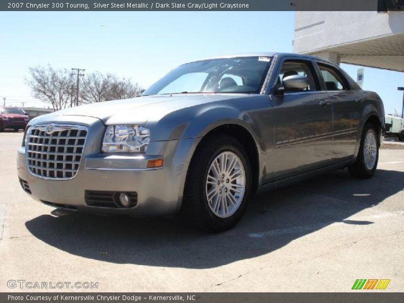 Silver Steel Metallic / Dark Slate Gray/Light Graystone 2007 Chrysler 300 Touring