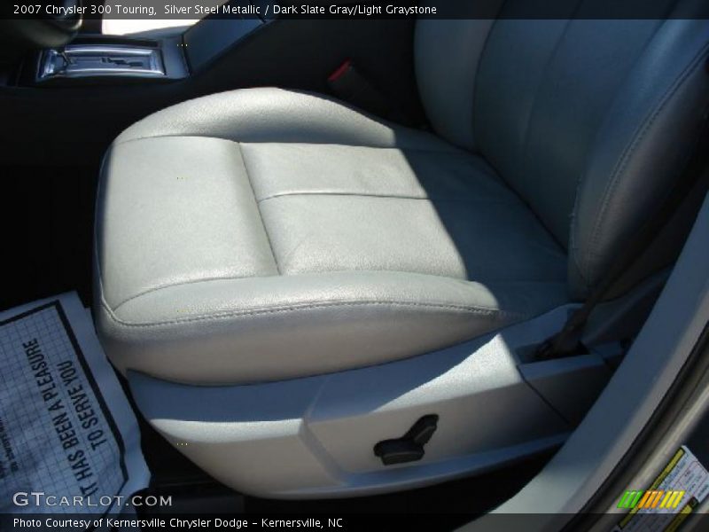 Silver Steel Metallic / Dark Slate Gray/Light Graystone 2007 Chrysler 300 Touring