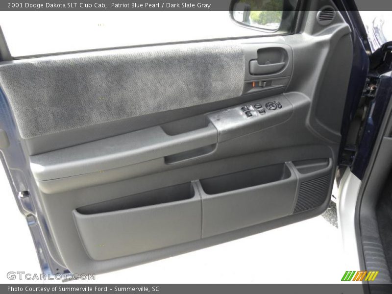 Patriot Blue Pearl / Dark Slate Gray 2001 Dodge Dakota SLT Club Cab