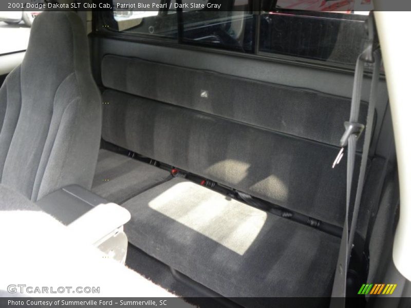 Patriot Blue Pearl / Dark Slate Gray 2001 Dodge Dakota SLT Club Cab