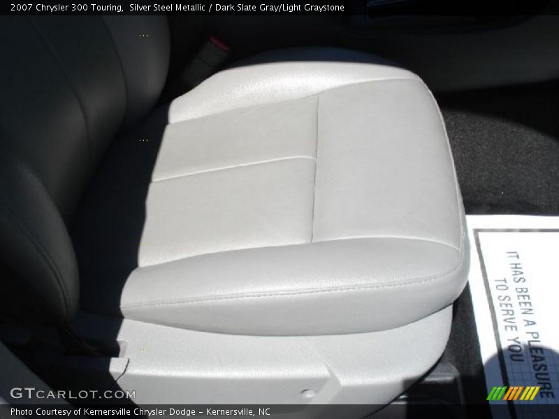 Silver Steel Metallic / Dark Slate Gray/Light Graystone 2007 Chrysler 300 Touring