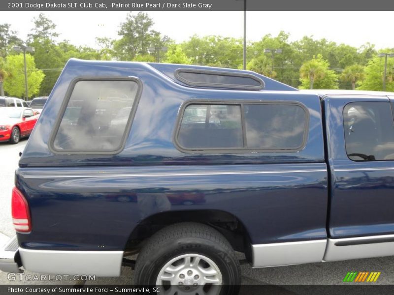 Patriot Blue Pearl / Dark Slate Gray 2001 Dodge Dakota SLT Club Cab