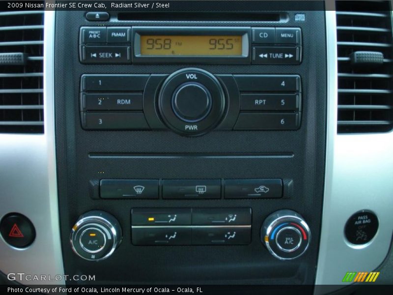 Radiant Silver / Steel 2009 Nissan Frontier SE Crew Cab