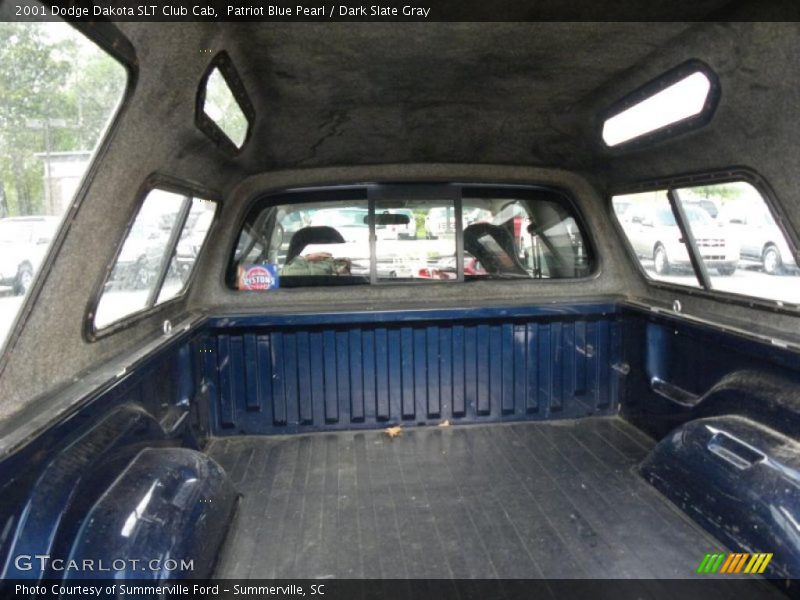 Patriot Blue Pearl / Dark Slate Gray 2001 Dodge Dakota SLT Club Cab