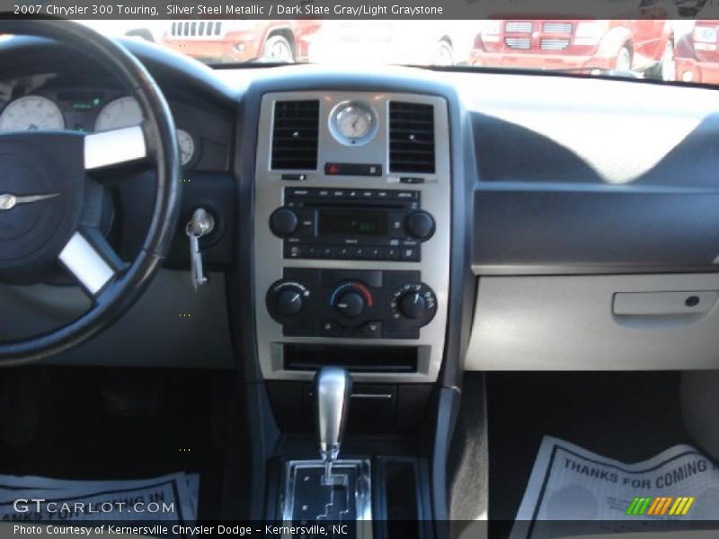 Silver Steel Metallic / Dark Slate Gray/Light Graystone 2007 Chrysler 300 Touring