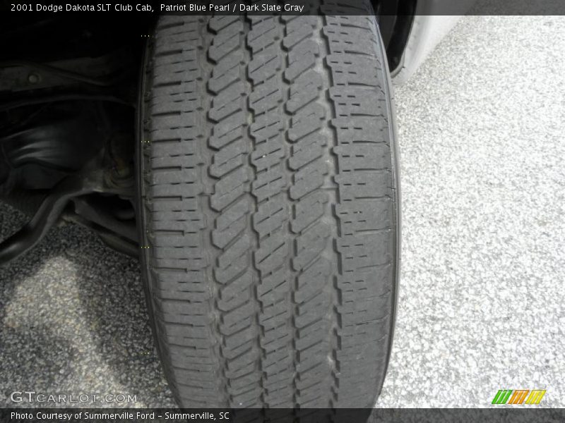 Patriot Blue Pearl / Dark Slate Gray 2001 Dodge Dakota SLT Club Cab