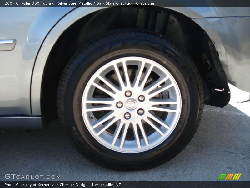 Silver Steel Metallic / Dark Slate Gray/Light Graystone 2007 Chrysler 300 Touring