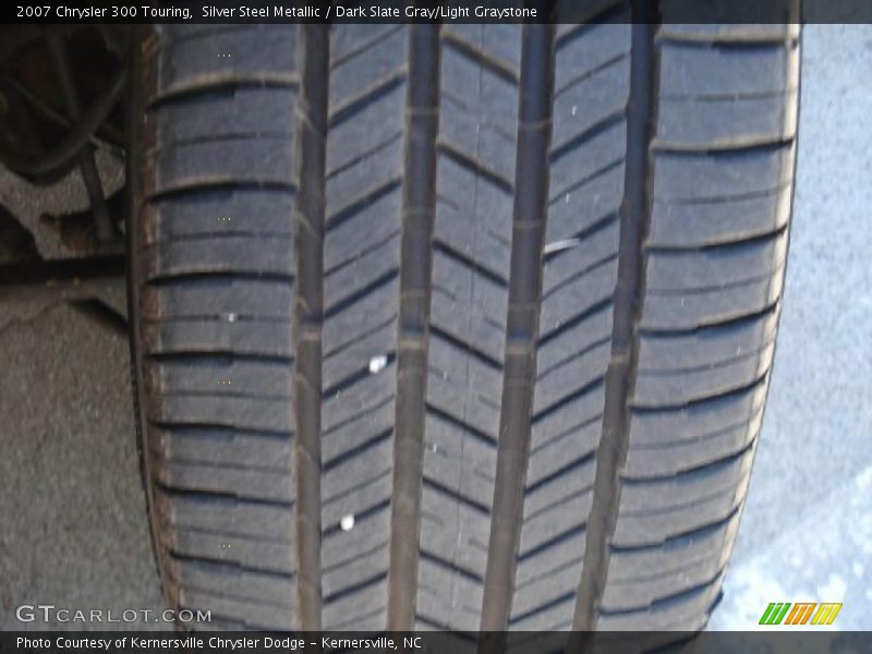 Silver Steel Metallic / Dark Slate Gray/Light Graystone 2007 Chrysler 300 Touring