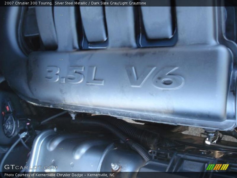Silver Steel Metallic / Dark Slate Gray/Light Graystone 2007 Chrysler 300 Touring