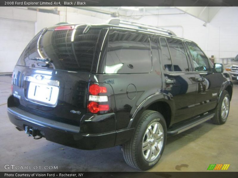 Black / Black 2008 Ford Explorer Limited 4x4