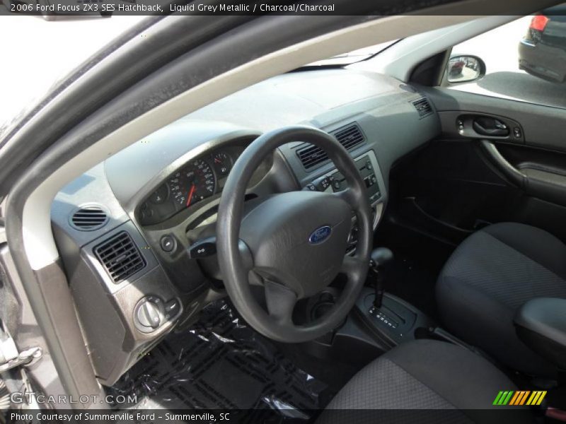 Liquid Grey Metallic / Charcoal/Charcoal 2006 Ford Focus ZX3 SES Hatchback