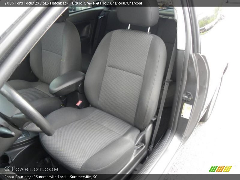 Liquid Grey Metallic / Charcoal/Charcoal 2006 Ford Focus ZX3 SES Hatchback