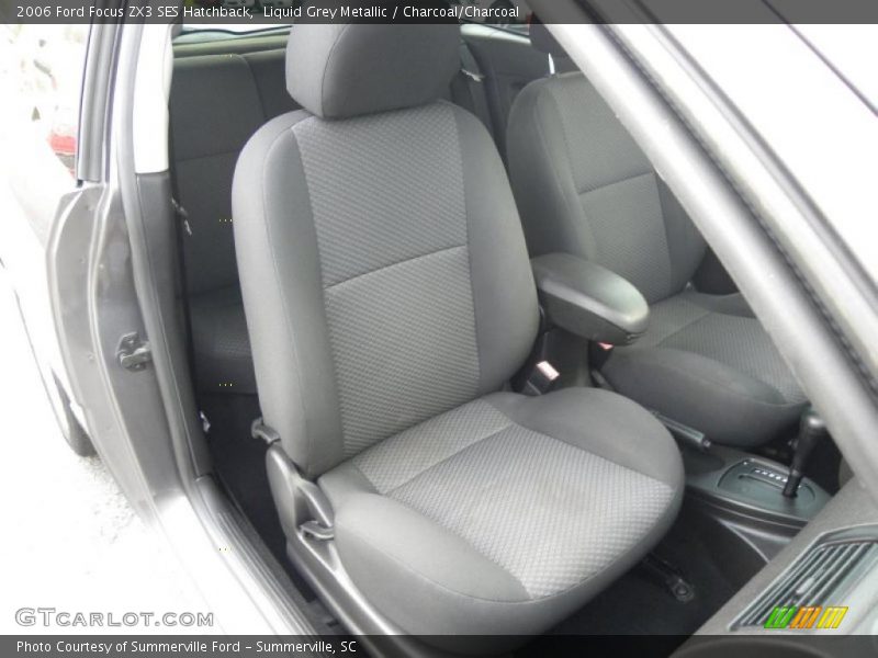 Liquid Grey Metallic / Charcoal/Charcoal 2006 Ford Focus ZX3 SES Hatchback