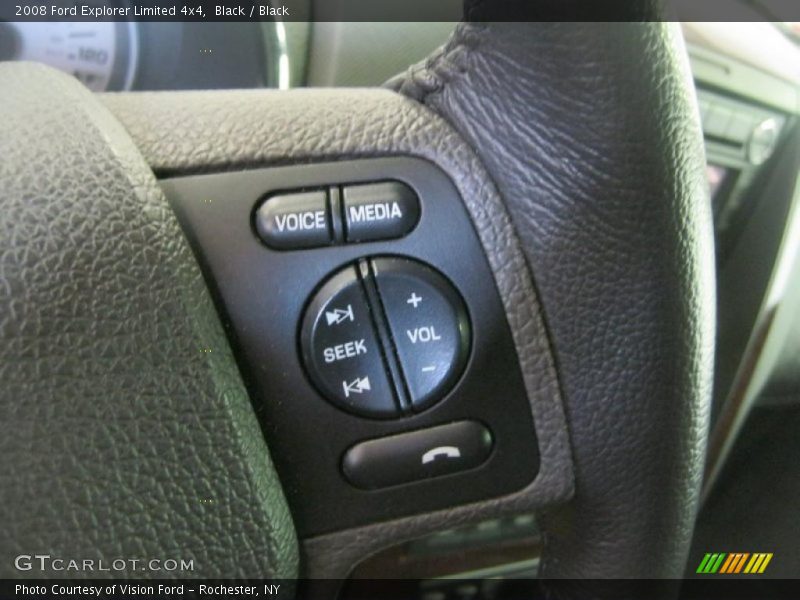 Black / Black 2008 Ford Explorer Limited 4x4