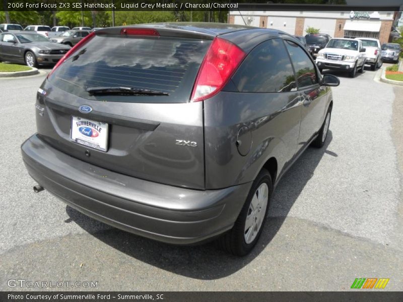 Liquid Grey Metallic / Charcoal/Charcoal 2006 Ford Focus ZX3 SES Hatchback