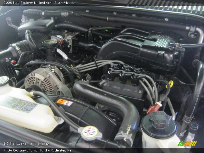 Black / Black 2008 Ford Explorer Limited 4x4