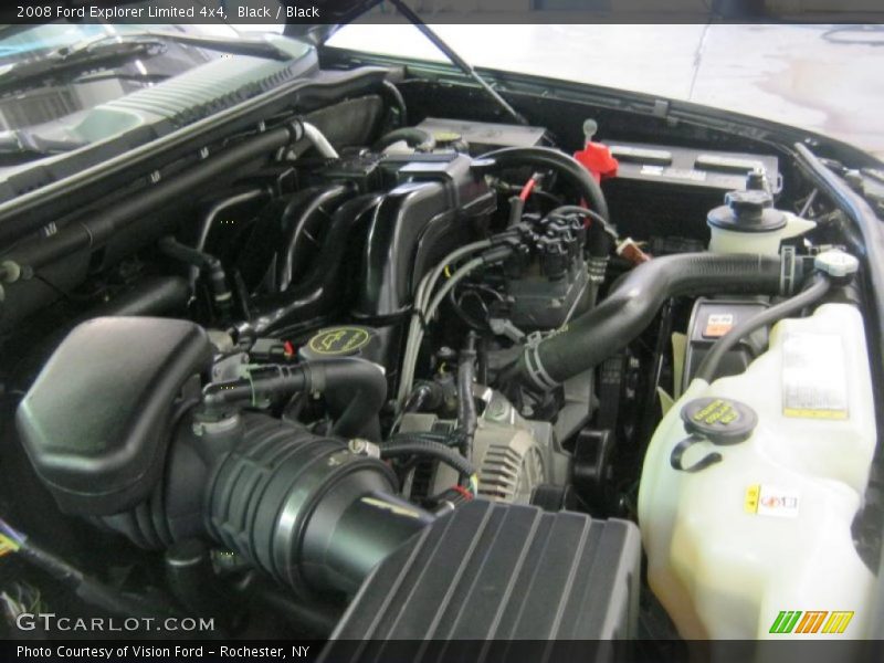 Black / Black 2008 Ford Explorer Limited 4x4