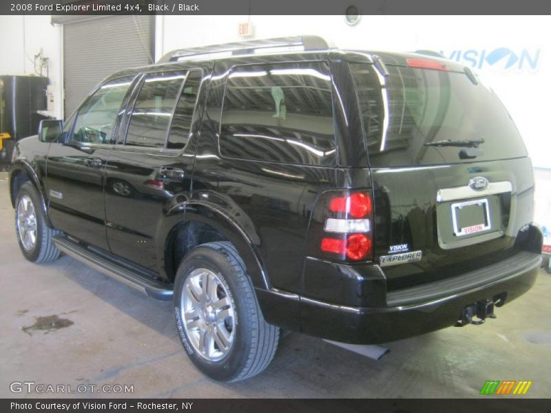 Black / Black 2008 Ford Explorer Limited 4x4
