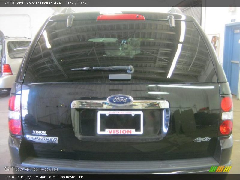 Black / Black 2008 Ford Explorer Limited 4x4