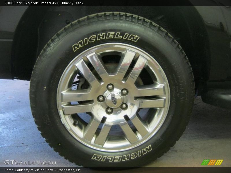 Black / Black 2008 Ford Explorer Limited 4x4